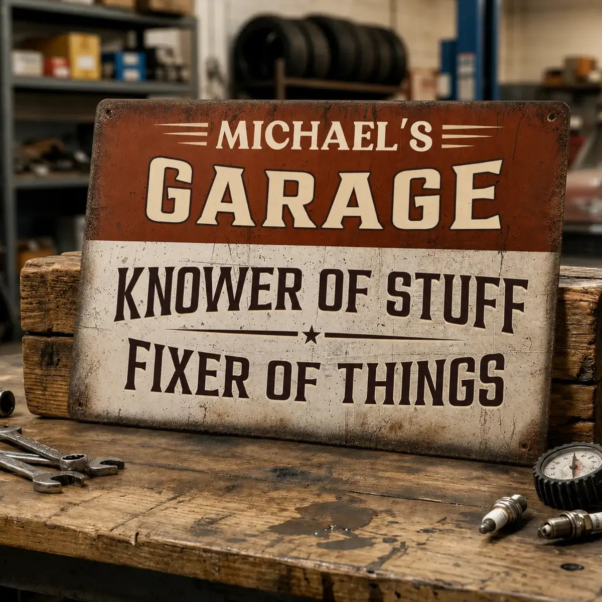 Personalized Metal Sign