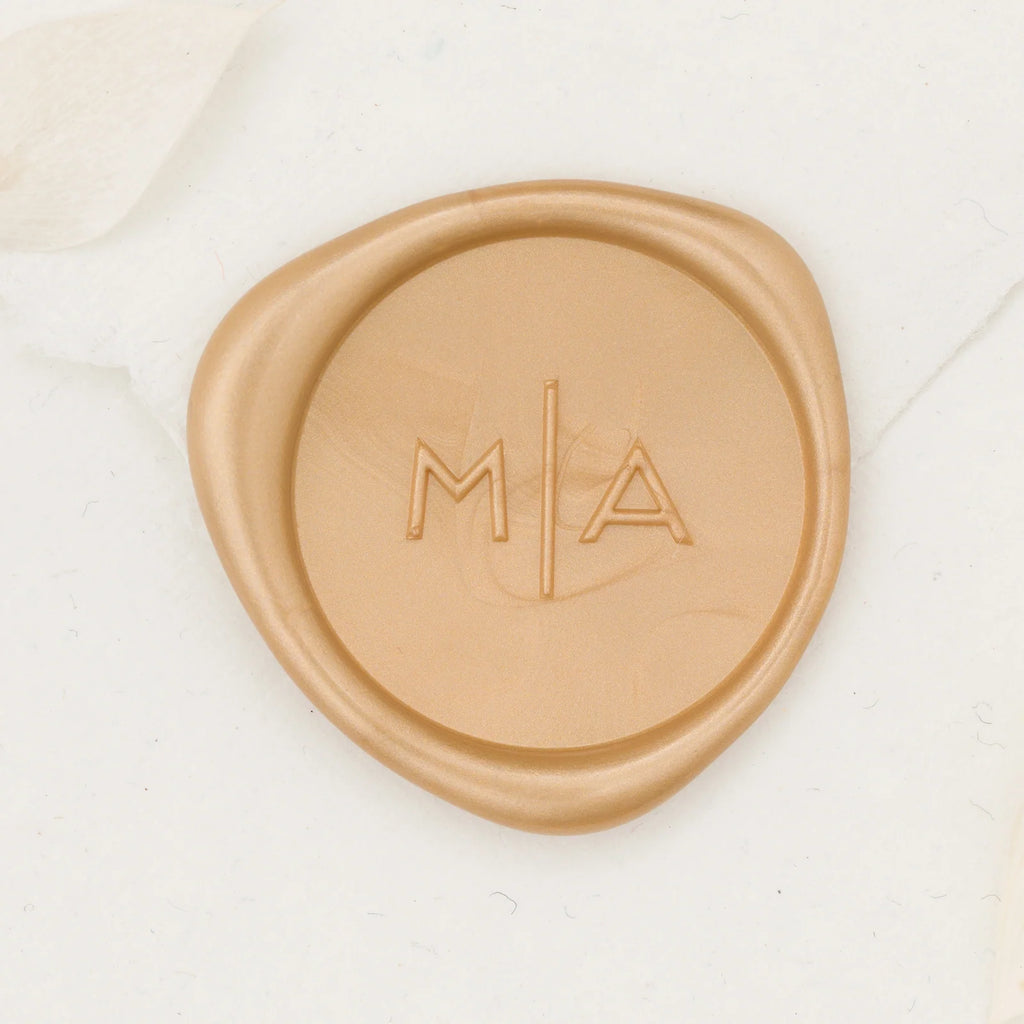 Personalized Monogram Wax Stamp