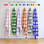Personalized Name Blanket in Ultra-Soft Plush Fleece from Baby