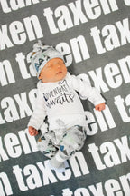 Personalized Name Blanket in Ultra-Soft Plush Fleece from Baby