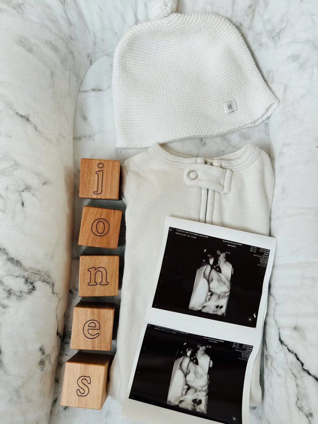Personalized Name Blocks in Maple Hardwood