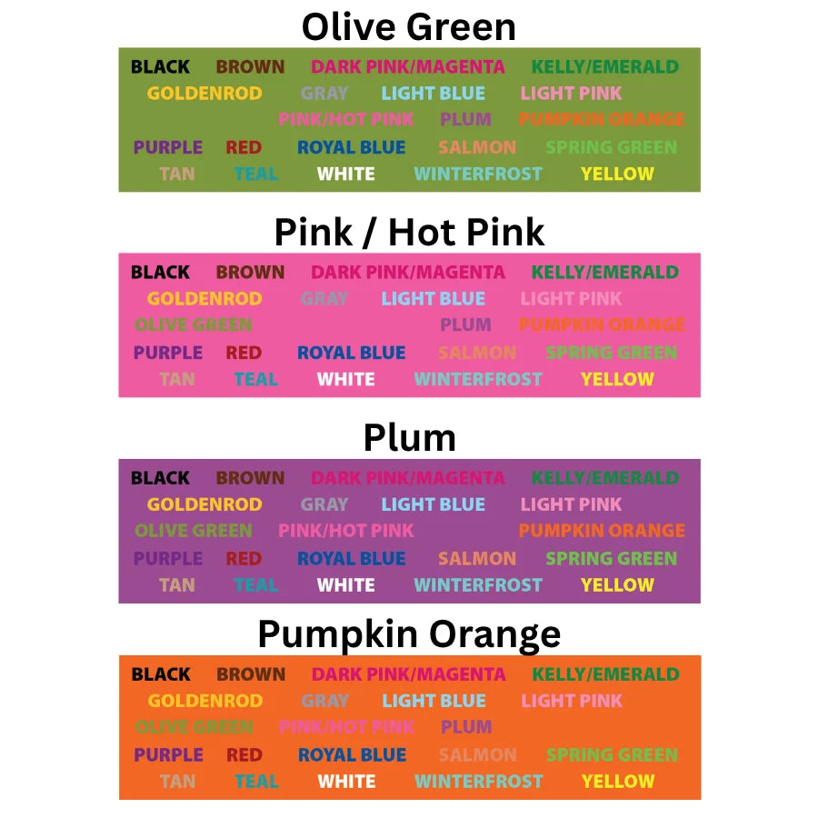 Personalized Pet Collar in Solid Colors with Custom Text and Optional Art Icons, Machine Washable Polyester