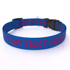 Personalized Pet Col — Cat  3/8" wide (8" - 12" neck) / Chipped / XSmall 3/8" wide (8" - 12" neck) / Chipped / Small 3/4" wid