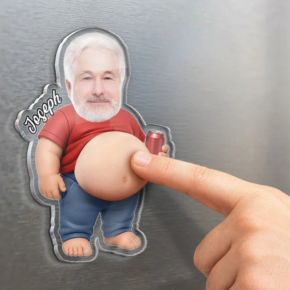 Personalized Photo Acrylic Fridge Magnet