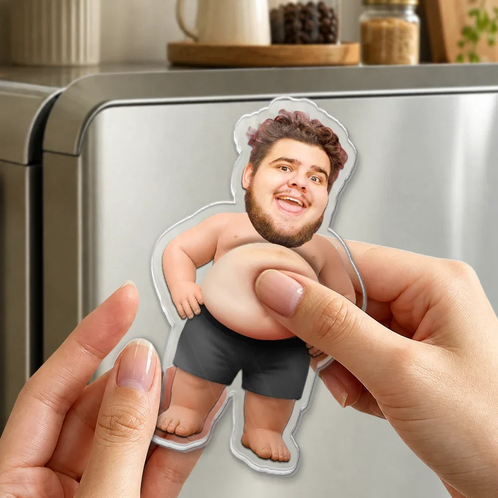 Personalized Photo Fridge Magnet