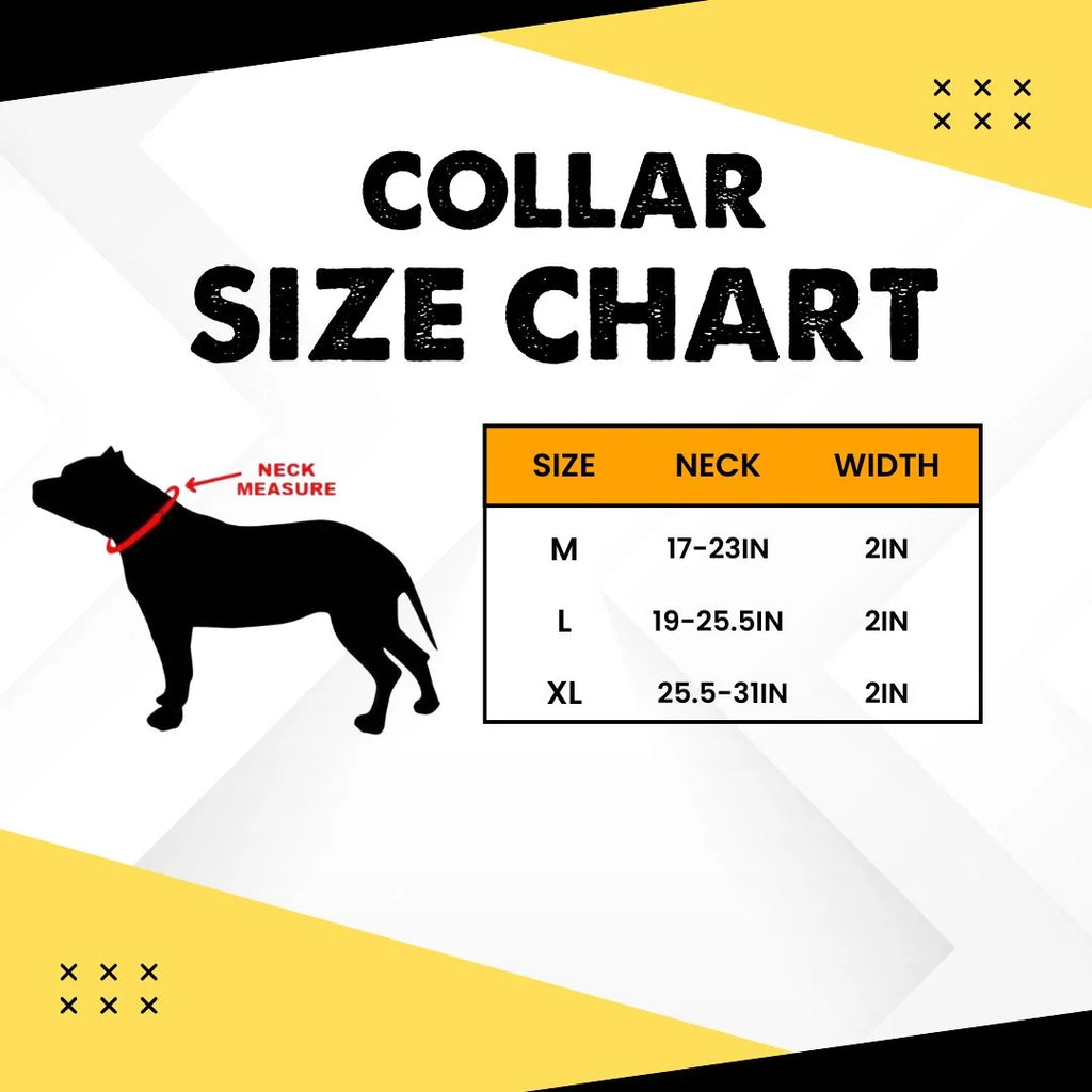 Personalized Red Dog Collar with a 2-Inch Wide Design and Emergency Handle for Strong Pulling Dogs