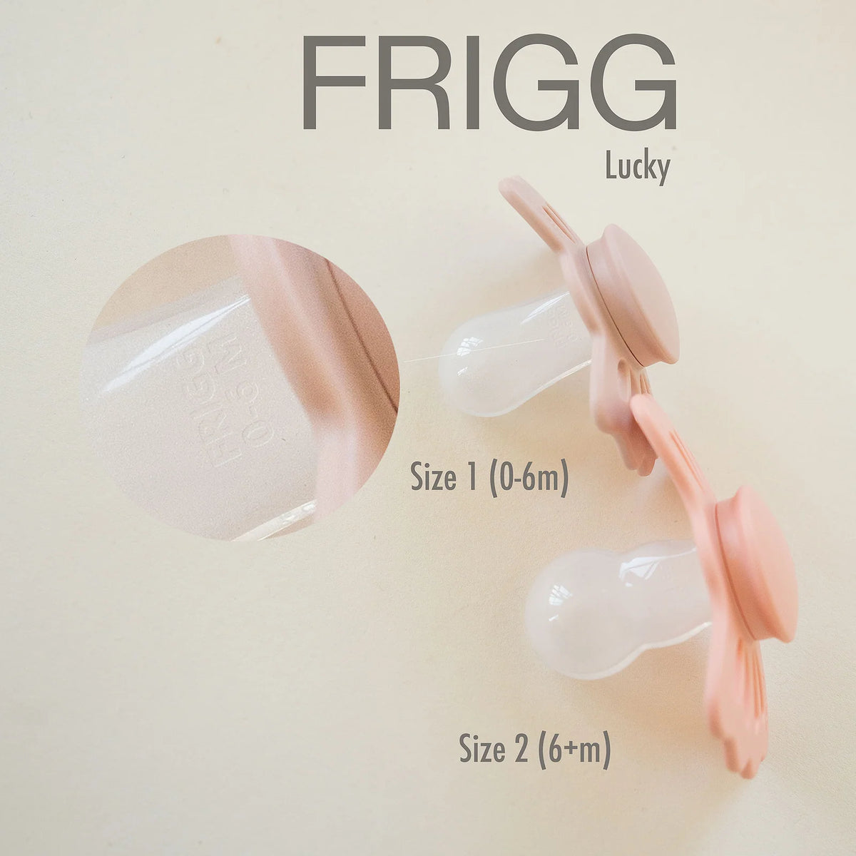 Personalized Silicone Pacifier with a Symmetrical Teardrop Nipple and Four-Leaf Clover Inspired Design