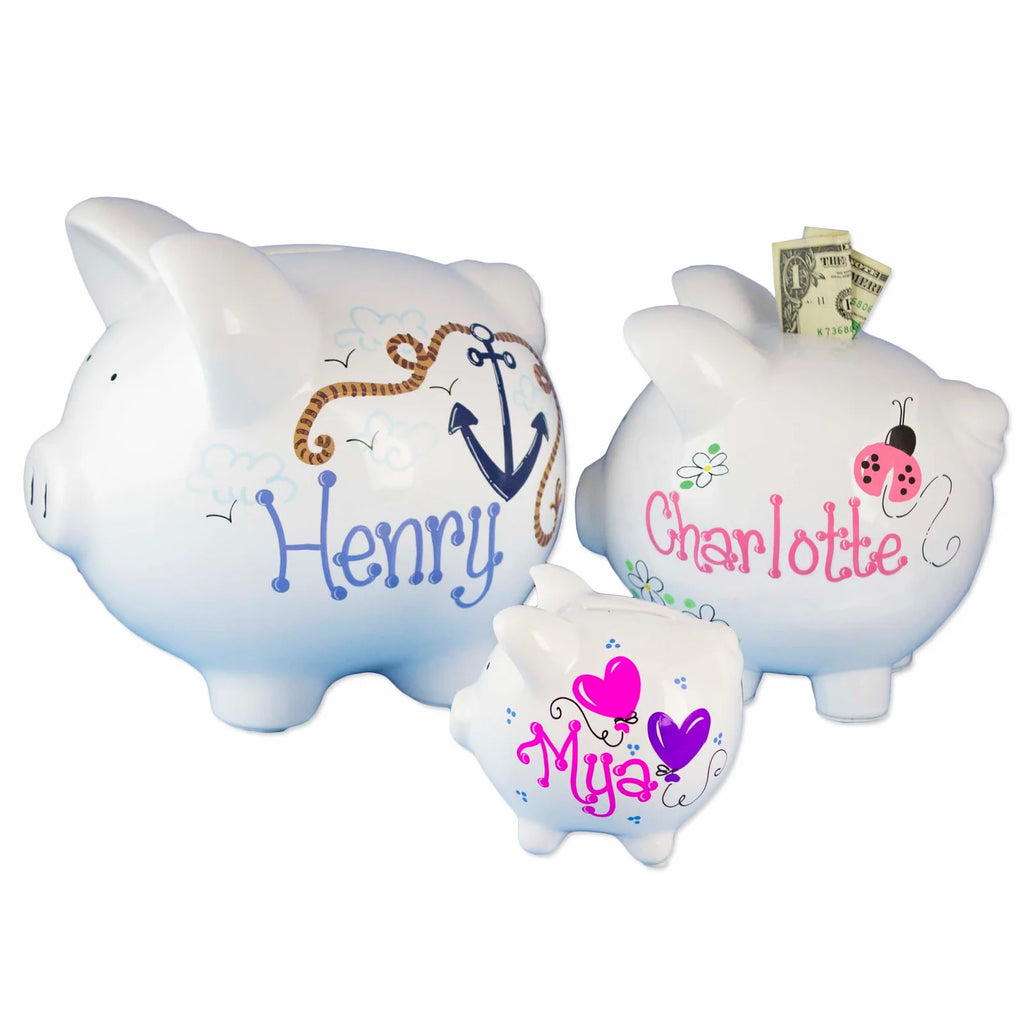 Personalized Sports Piggy Bank