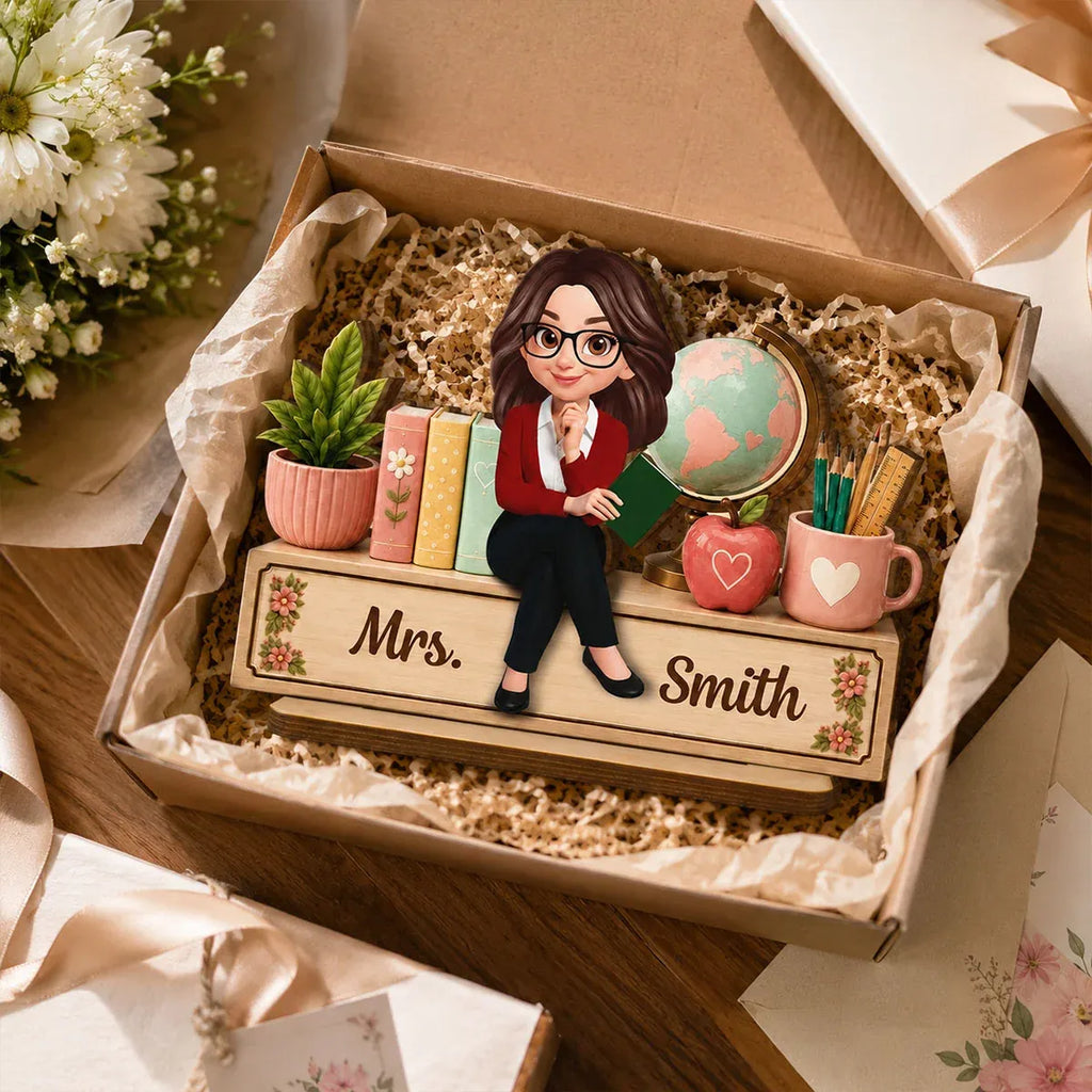 Personalized Teacher Desk Nameplate