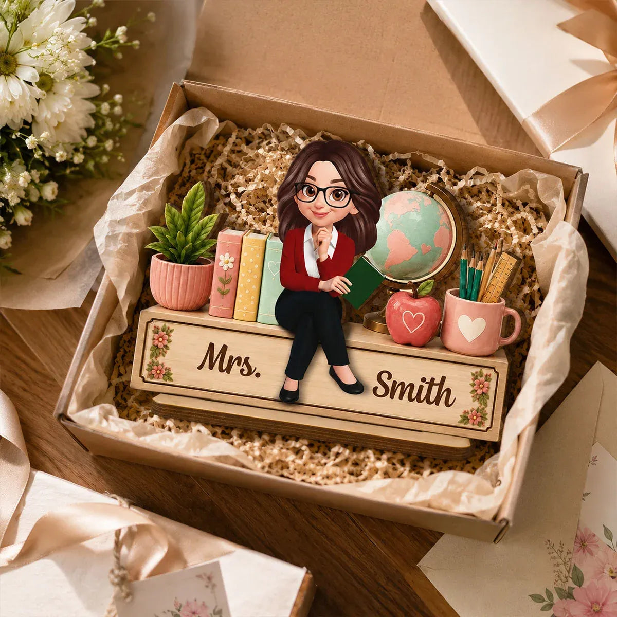 Personalized Teacher Desk Nameplate