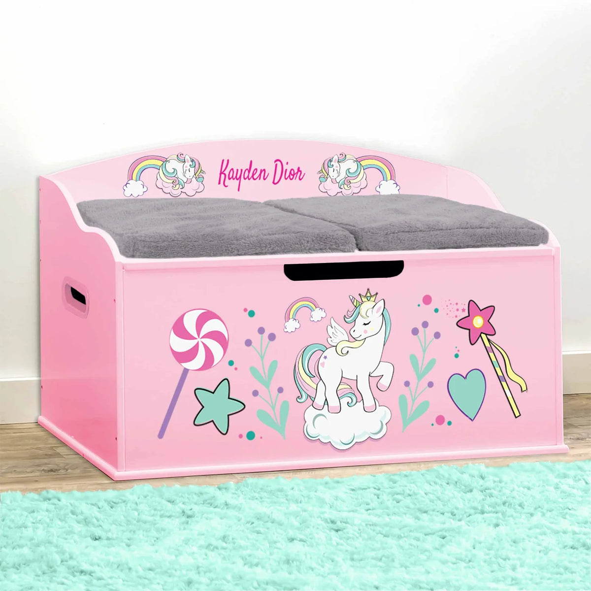 Personalized Toy Box