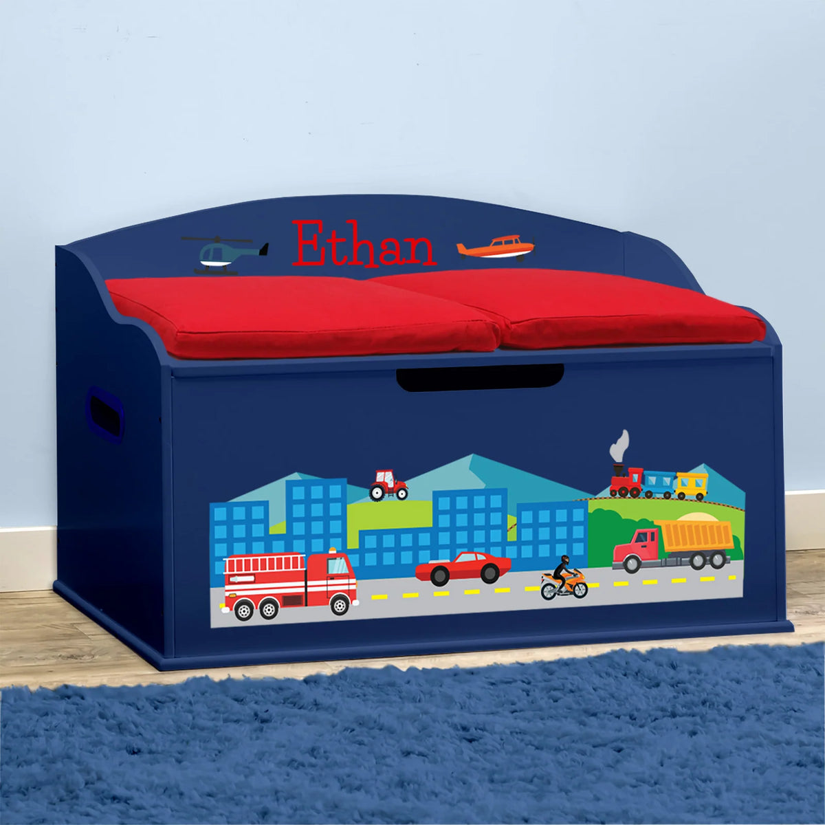 Personalized Toy Box