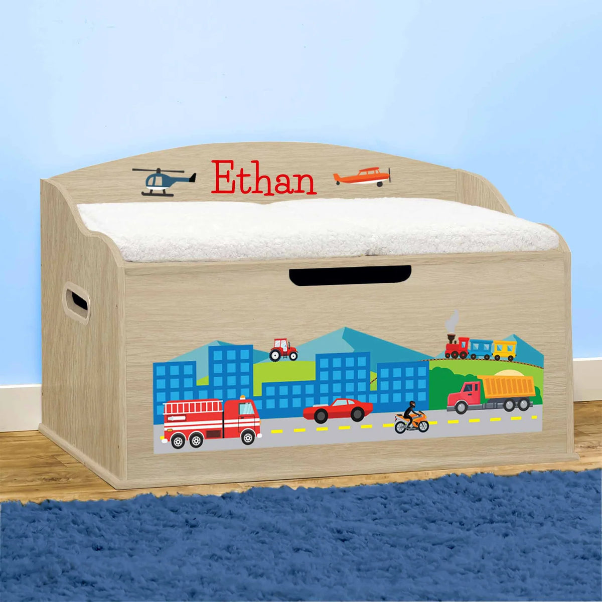 Personalized Toy Box