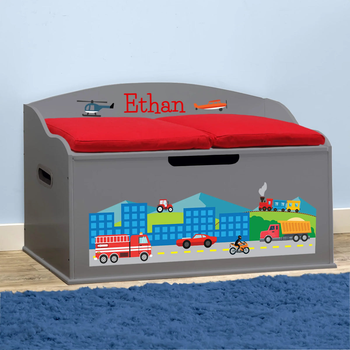 Personalized Toy Box