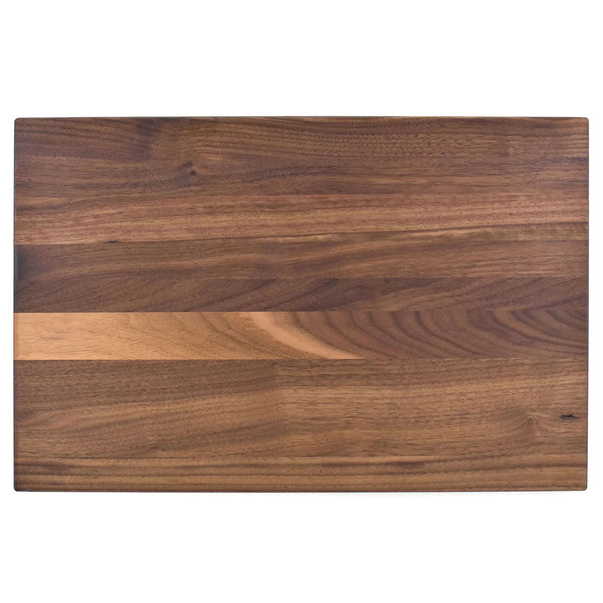 Personalized Walnut Cutting Board in Large Rectangular Size