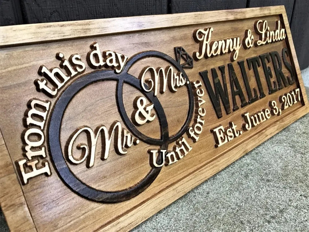 Personalized Wood Sign