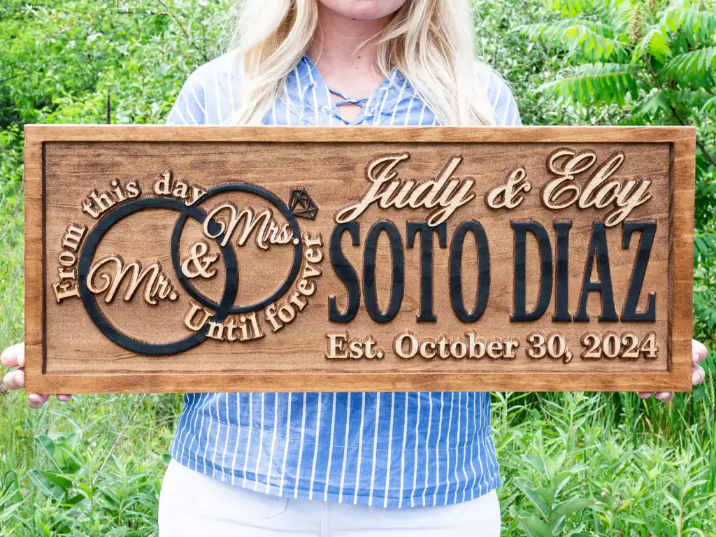 Personalized Wood Sign