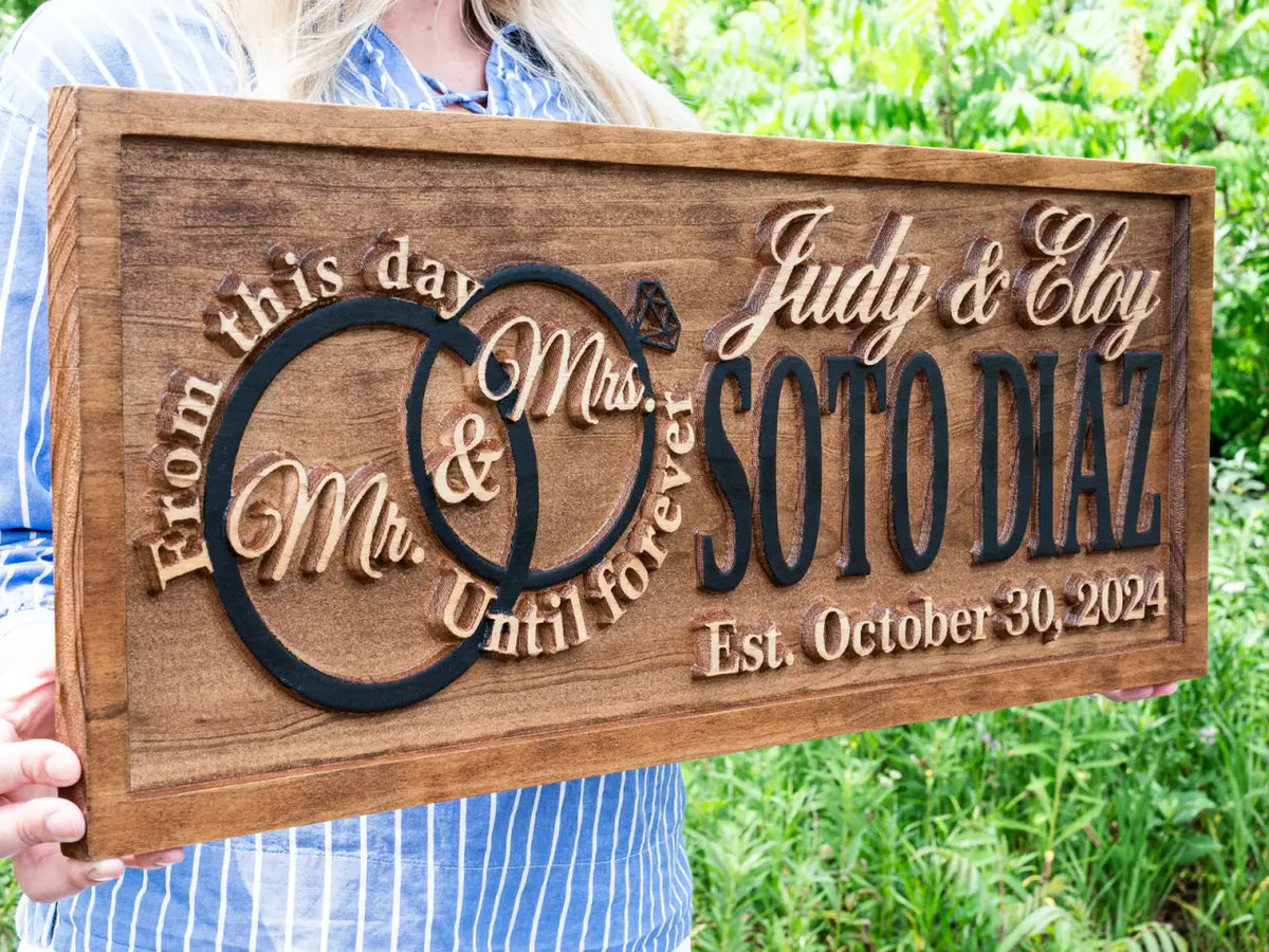 Personalized Wood Sign