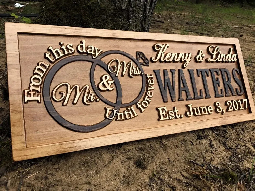 Personalized Wood Sign