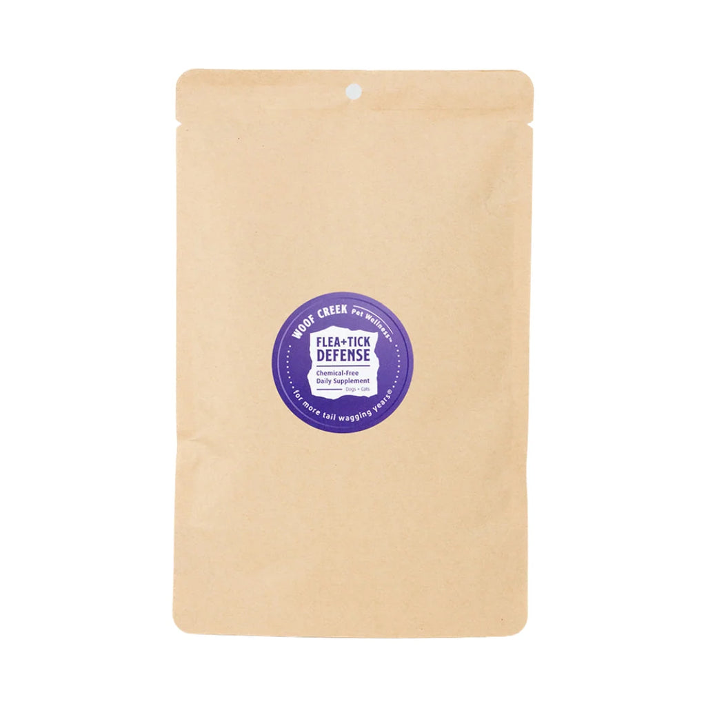Pet Supplement Powder Refill Pouch, 75g Compostable Pack for Refilling Your Existing Food-Safe Tin