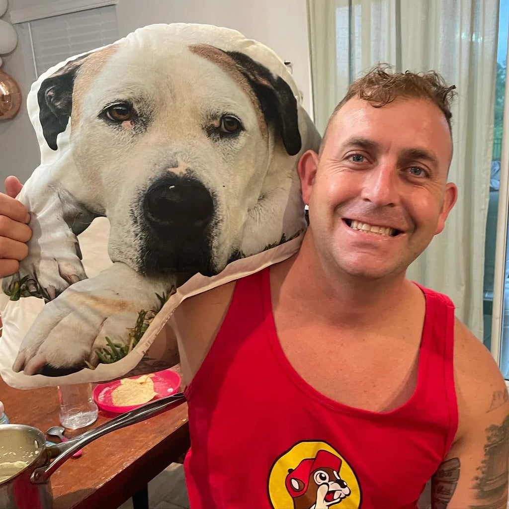 Photo-Shaped Custom Pillow