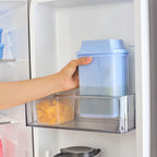 Pickle Storage Container with Lift-Up Strainer, 2 L Capacity for Easy Refrigerator Access and Serving