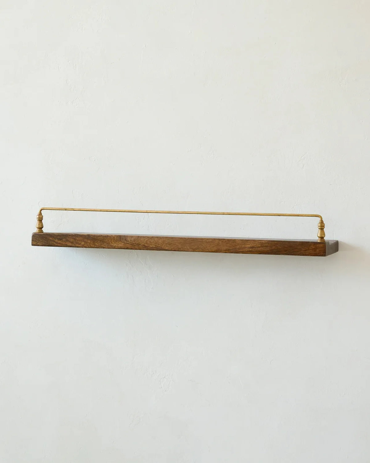 Picture Ledge Wall Shelf in Mango Wood, 24"