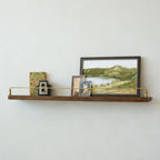 Picture Ledge Wall Shelf in Mango Wood