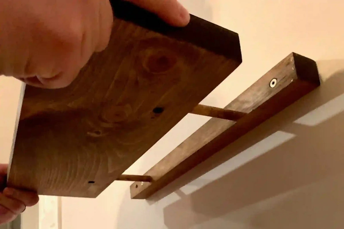 Pine Floating Shelf