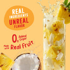 Pineapple Coconut Electrolyte Mix Sweetened with Real Fruit for Flavorful Water After Workouts