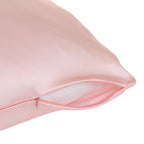 Pink Silk Pillowcase in Soft Blush, Made from 100% Mulberry Silk