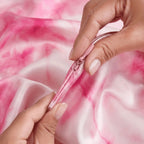 Pink Tie-Dye Silk Pillowcase