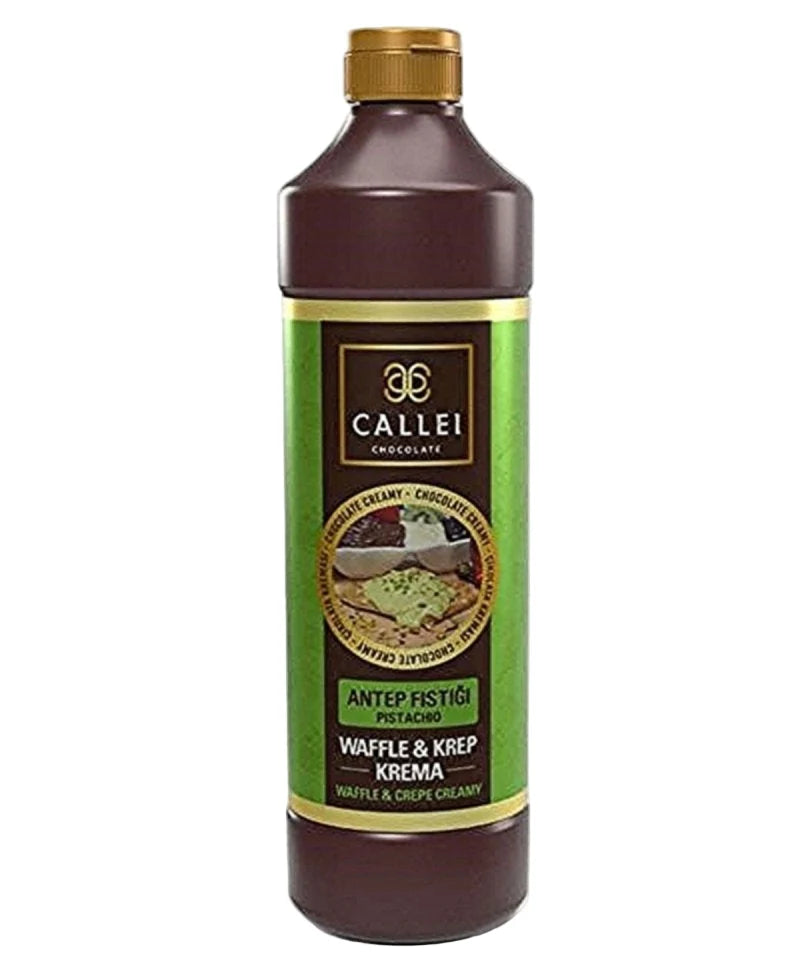 Pistachio Dessert Sauce with 6% Antep Pistachio and a Smooth Pourable Texture for Ice Cream and Pastries