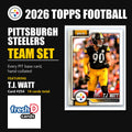 Pittsburgh Steelers Football Trading Card Team Set, Complete