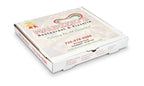 Pizza Boxes for Takeout, 16 x 16 x 2 Inches, 50 per Bundle with — 16"x16"x2" / White / E Flute / 16"x16"x2" / White / B Flute
