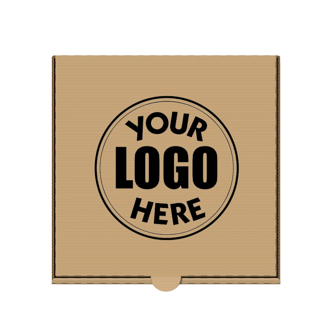 Pizza Boxes for Takeout, 16 x 16 x 2 Inches, 50 per Bundle with Quick Tab-Locking Assembly and Kraft Interior