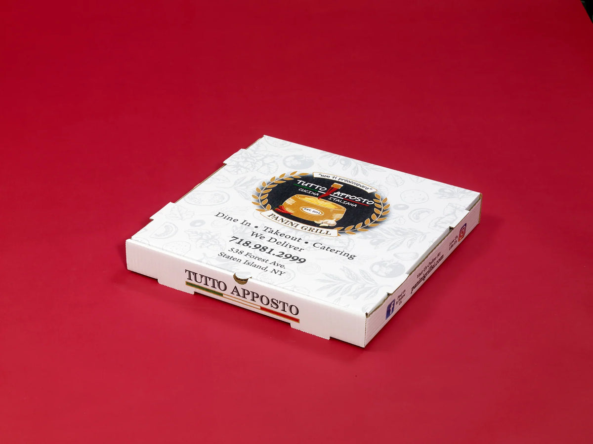 Pizza Boxes for Takeout, 16 x 16 x 2 Inches, 50 per Bundle with Quick Tab-Locking Assembly and Kraft Interior