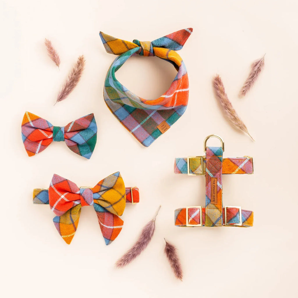 Plaid Flannel Dog Collar