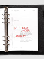 Planner Dashboard Overlays for 2027, 13 Translucent Vellum Layers Including a Front Cover and Monthly Set