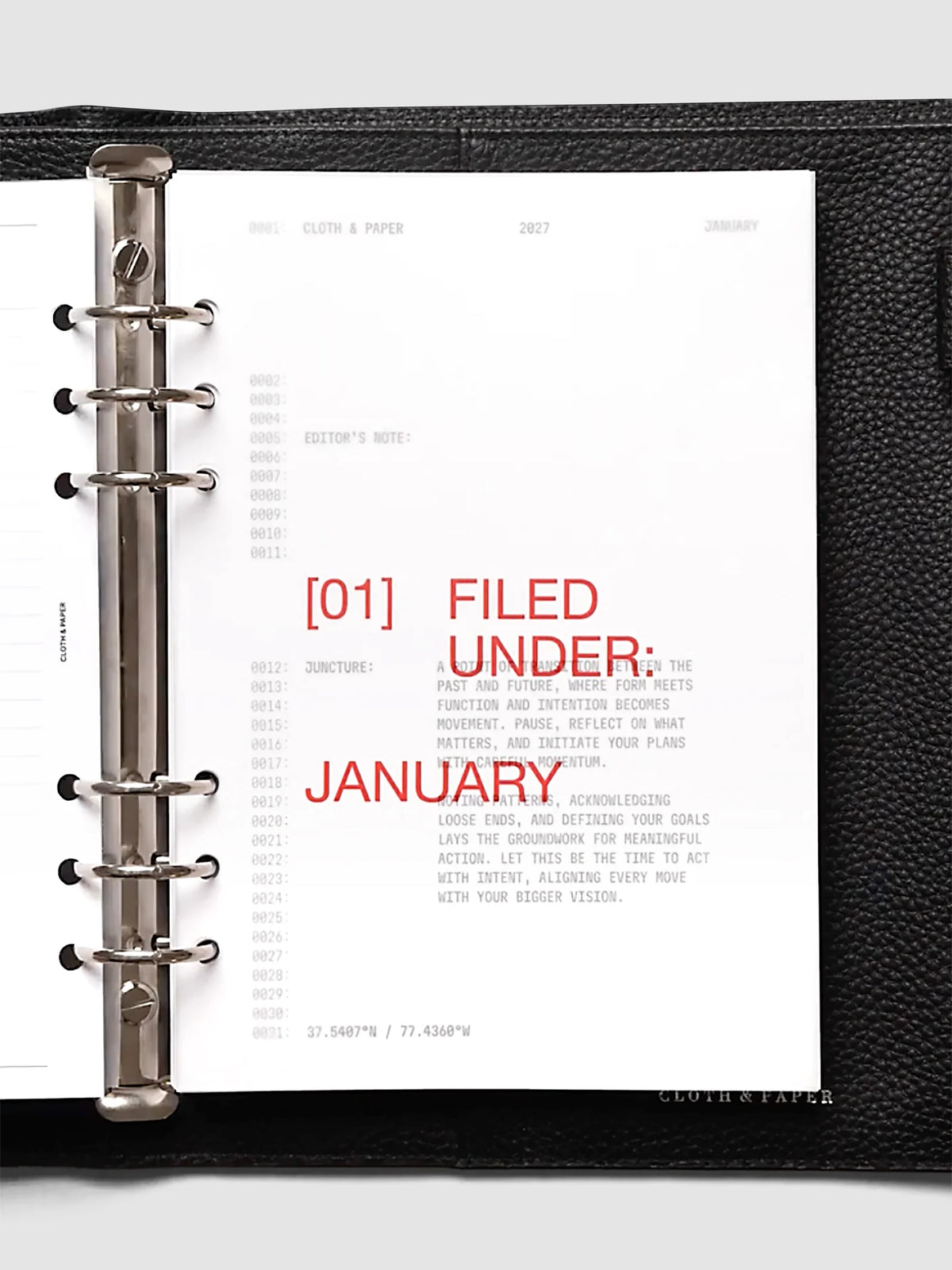 Planner Dashboard Overlays for 2027, 13 Translucent Vellum Layers Including a Front Cover and Monthly Set