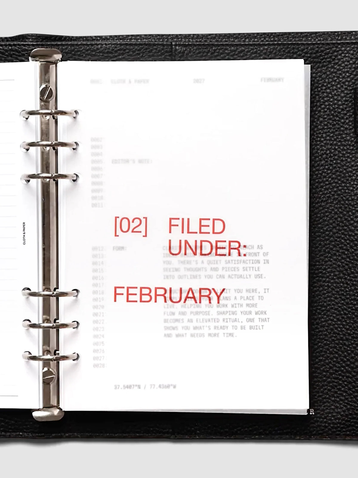 Planner Dashboard Overlays for 2027, 13 Translucent Vellum Layers Including a Front Cover and Monthly Set