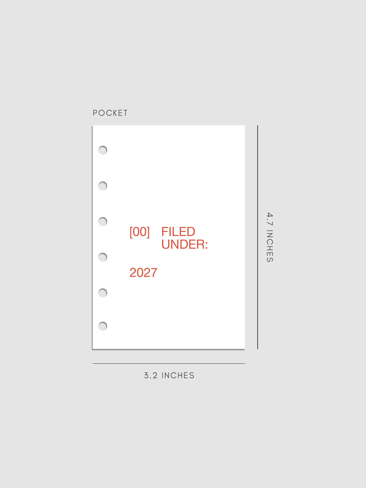 Planner Dashboard Overlays for 2027, 13 Translucent Vellum Layers Including a Front Cover and Monthly Set — Saffron / Pocket