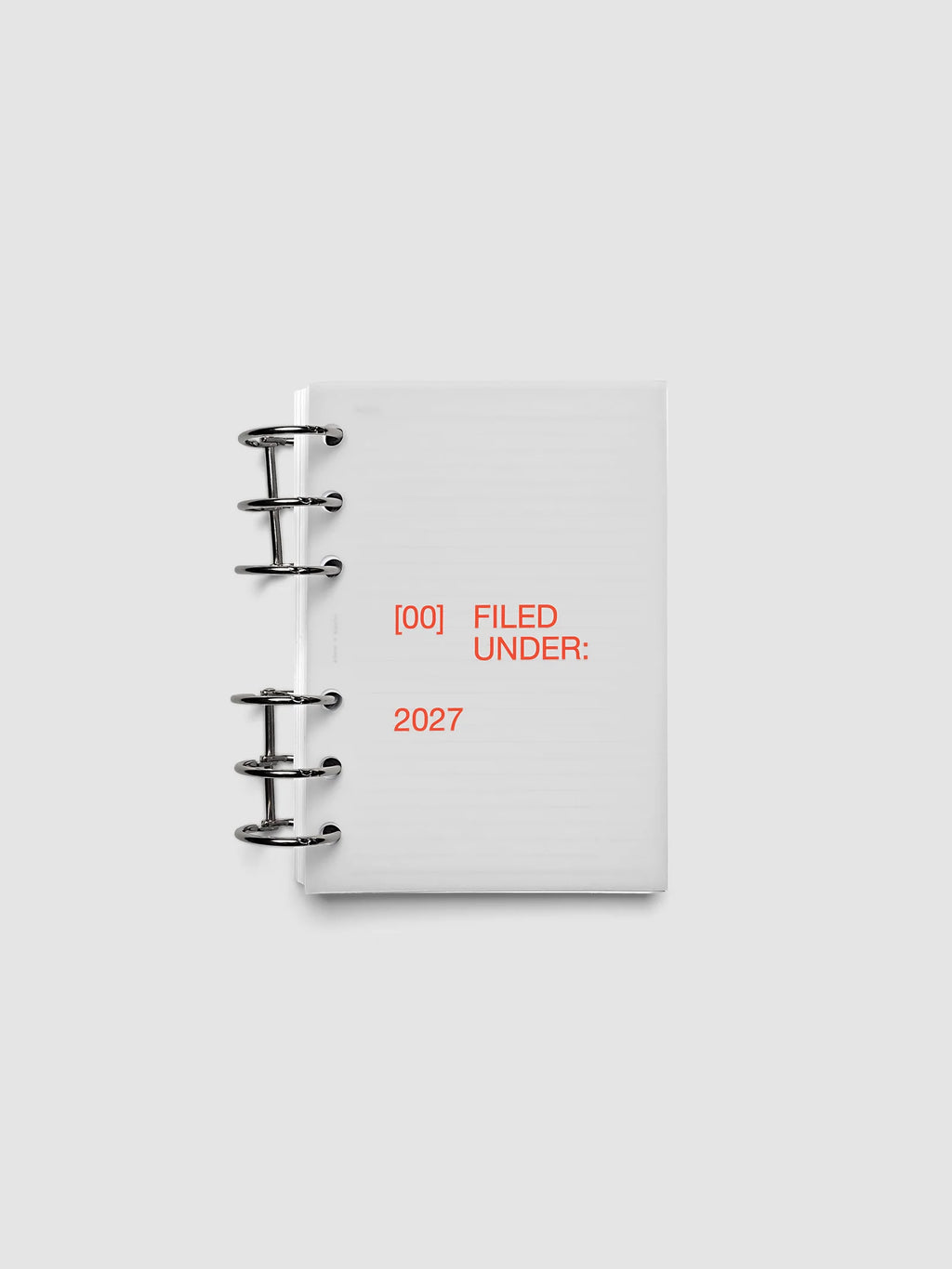 Planner Dashboard Overlays for 2027, 13 Translucent Vellum Layers Including a Front Cover and Monthly Set
