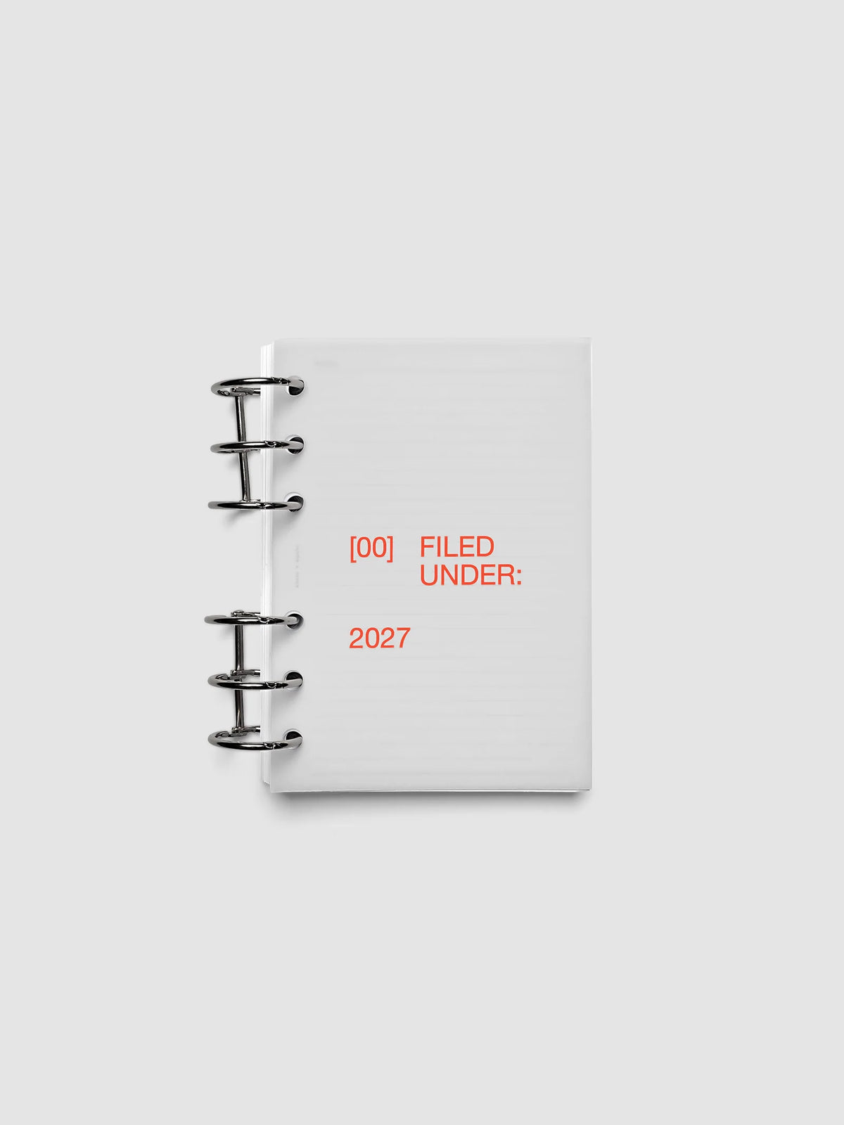 Planner Dashboard Overlays for 2027, 13 Translucent Vellum Layers Including a Front Cover and Monthly Set