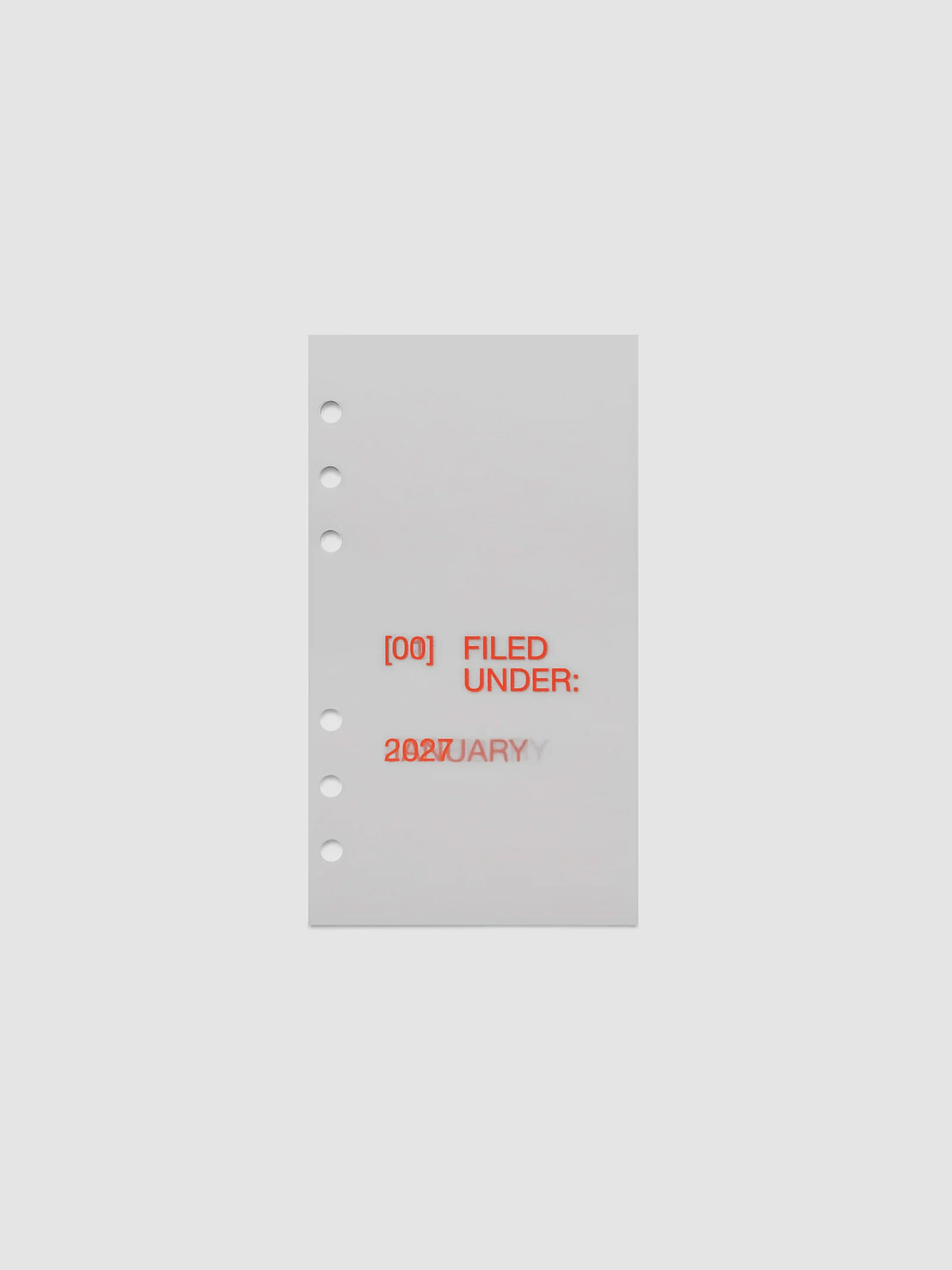 Planner Dashboard Overlays for 2027, 13 Translucent Vellum Layers Including a Front Cover and Monthly Set
