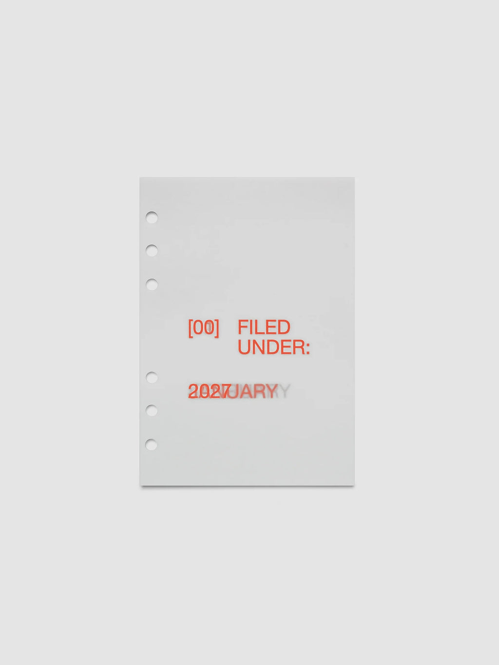 Planner Dashboard Overlays for 2027, 13 Translucent Vellum Layers Including a Front Cover and Monthly Set