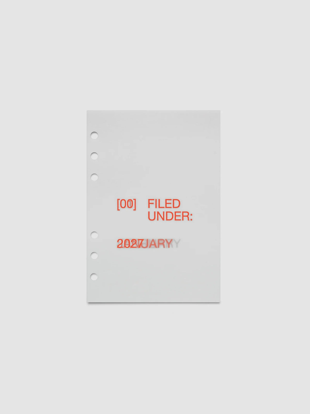 Planner Dashboard Overlays for 2027, 13 Translucent Vellum Layers Including a Front Cover and Monthly Set