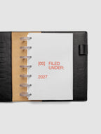 Planner Dashboard Overlays for 2027, 13 Translucent Vellum Layers Including a Front Cover and Monthly Set
