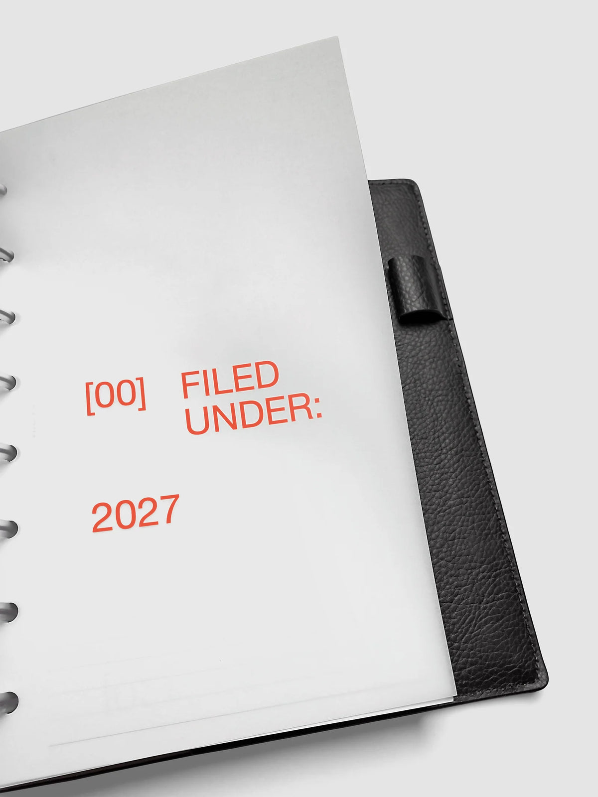 Planner Dashboard Overlays for 2027, 13 Translucent Vellum Layers Including a Front Cover and Monthly Set