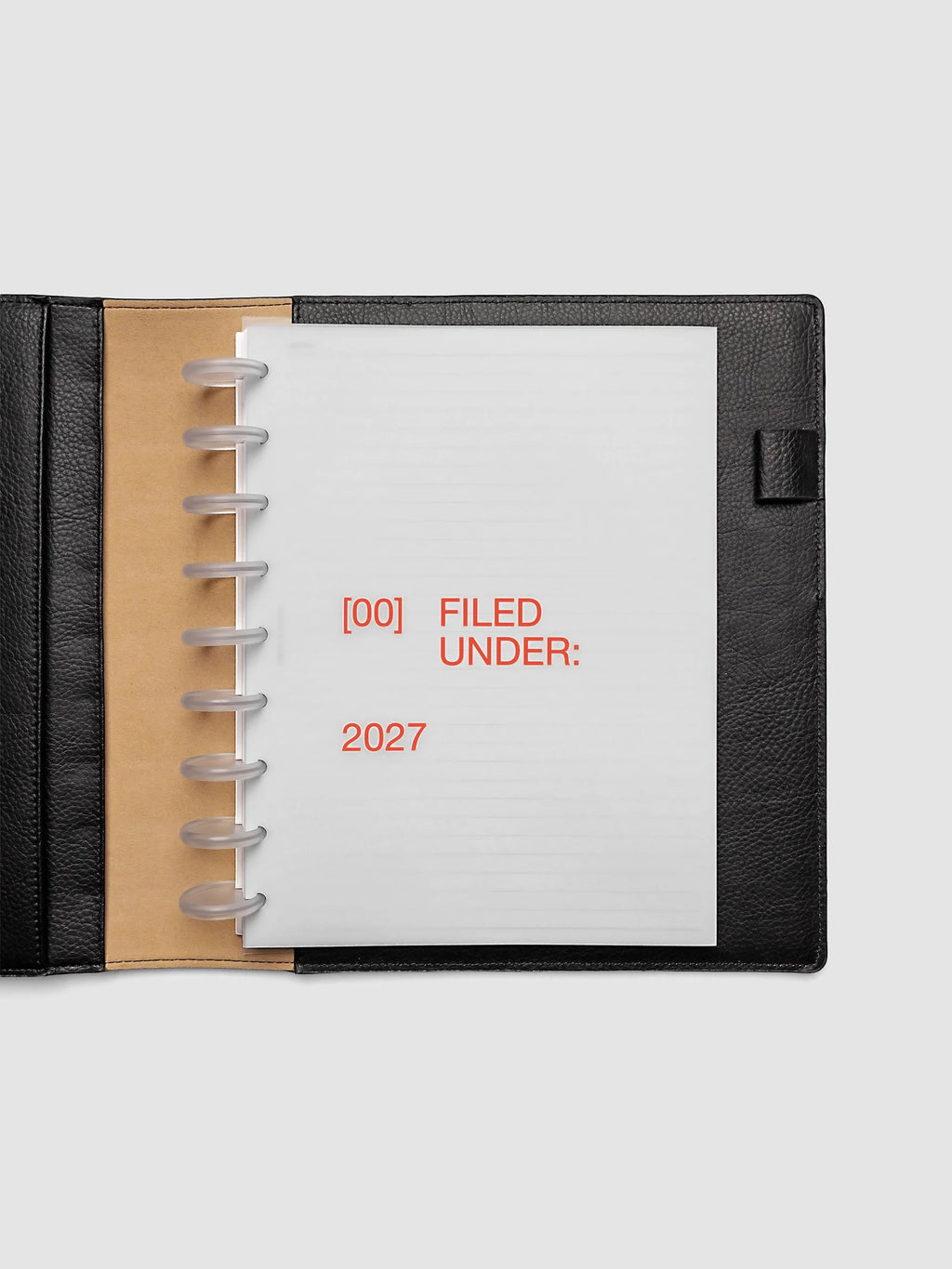 Planner Dashboard Overlays for 2027, 13 Translucent Vellum Layers Including a Front Cover and Monthly Set